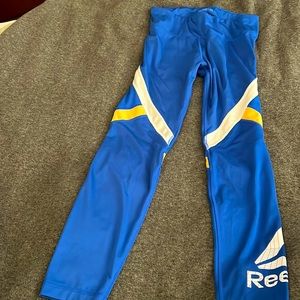 Reebok speedwick leggings.  These are buttery soft and so comfortable.